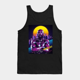 Marvelous Marvin Hagler Boxing Legend Signature Vintage Retro 80s 90s Bootleg Rap Style Tank Top